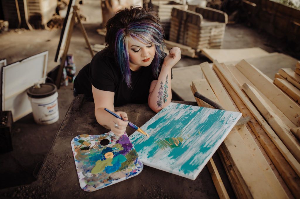 Canvasing the Invisible God as Visible