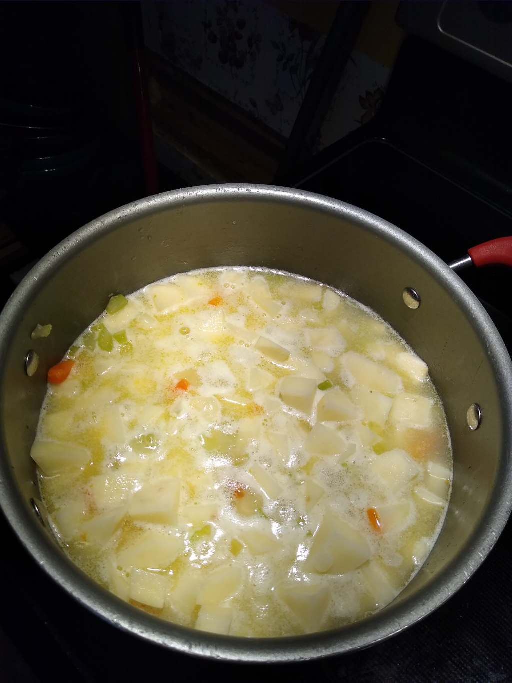 Leaving You With One Last Winter Meal: Cheesy Potato Soup