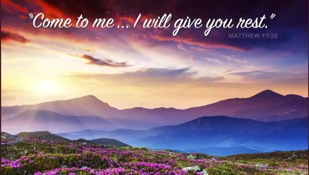 Take The Time To&nbsp;Rest