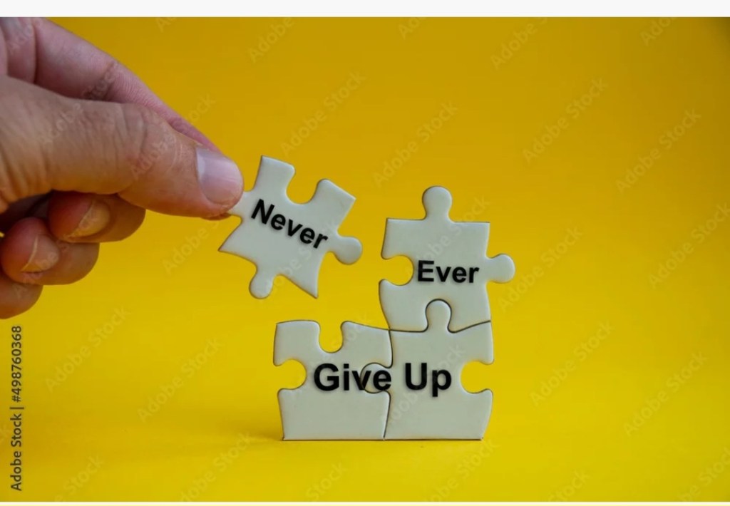 When You Are Ready To Give Up